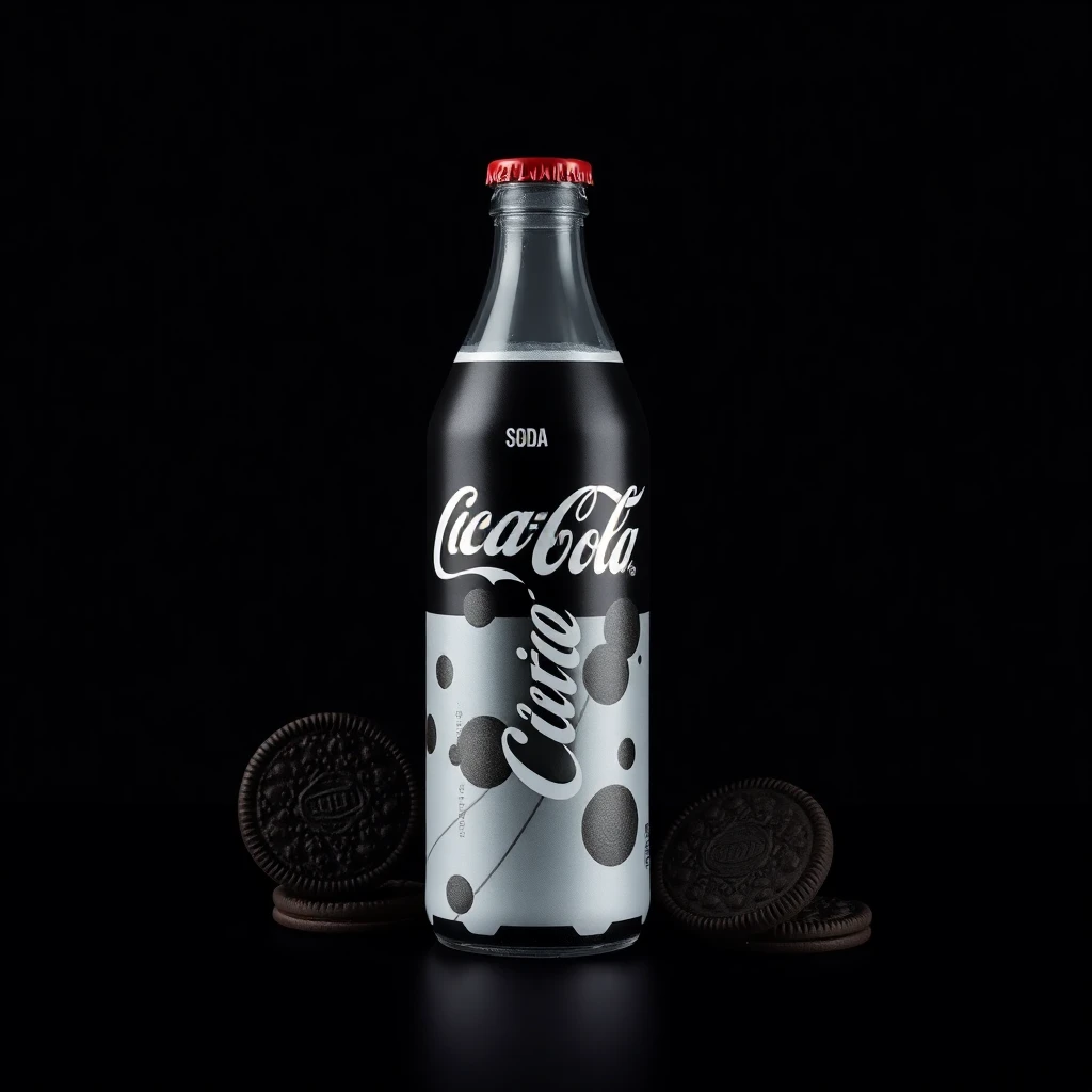Coca-Cola x Oreo 'Midnight' Soda (Concept) countdown image for SNACKS timeline