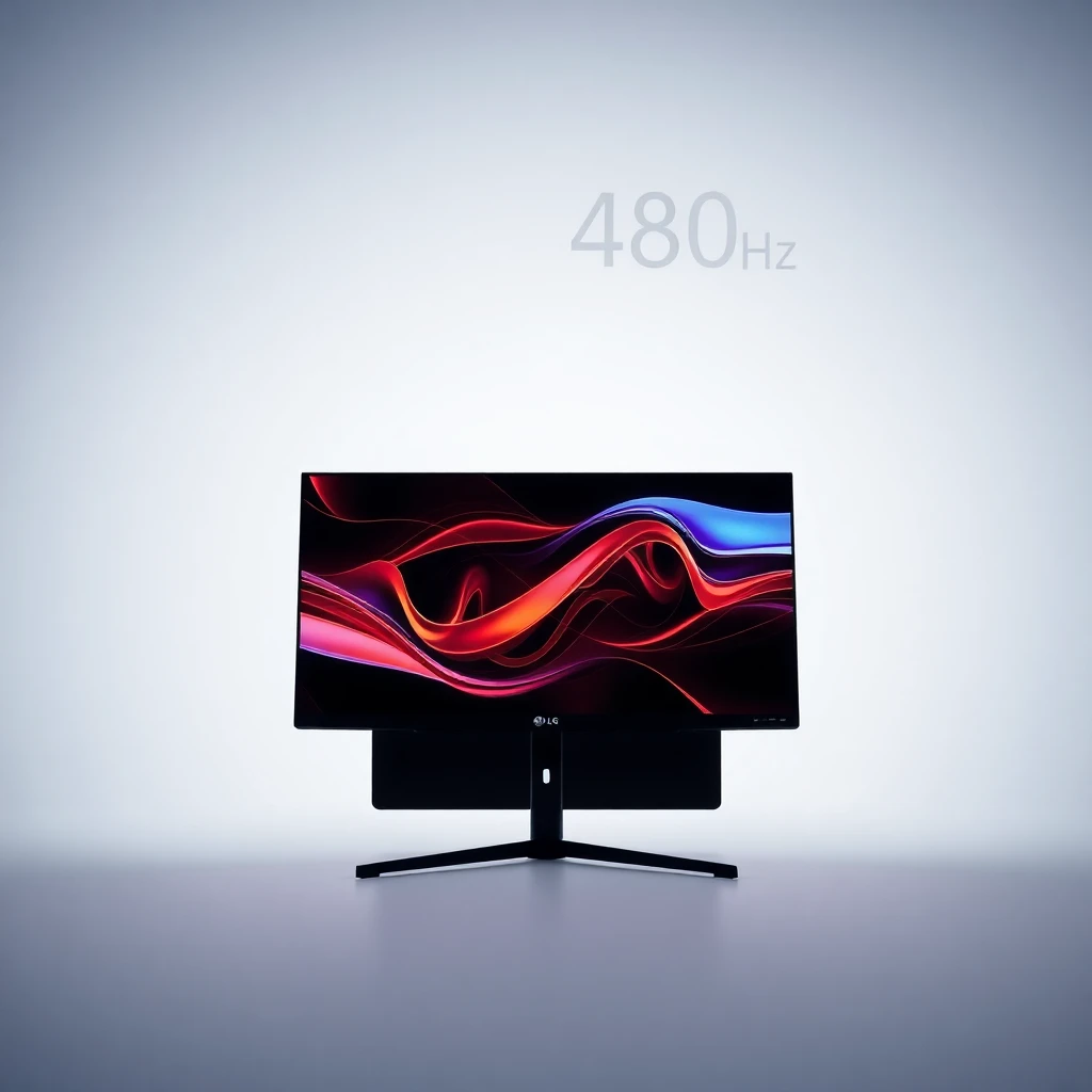 LG OLED 480Hz Gaming Monitor countdown image for GAMING timeline