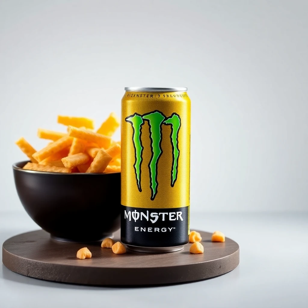 Monster Energy 'Super-Dry' 2.0 countdown image for SNACKS timeline
