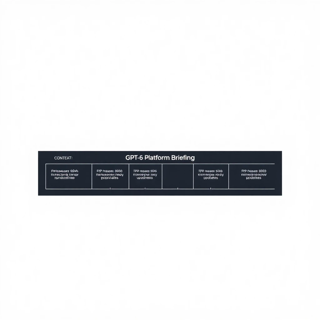 OpenAI GPT-6 Platform Briefing countdown image for AI timeline