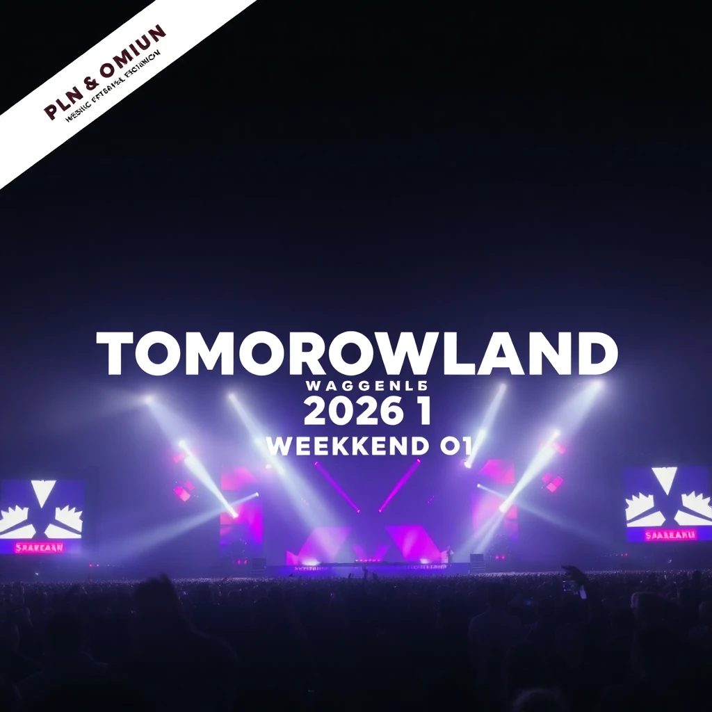 Tomorrowland 2026 Weekend 1 countdown image for MUSIC timeline